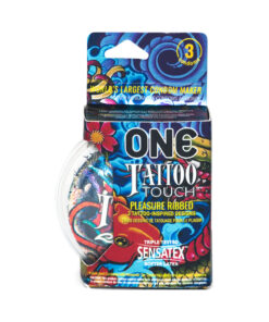 ONE Tattoo Touch Condom 3pk