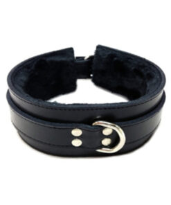 Rouge Fur Collar Black