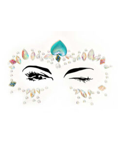 Ariel Adhesive Face Jewels Sticker (6pk)