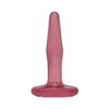Crystal Jellies - Butt Plug - Pink-  Small