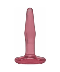 Crystal Jellies - Butt Plug - Pink-  Small