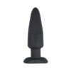 Commander Essential Vibrating Hot Plug Heating Magnetic Charging 3 Function Waterproof Black