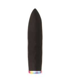 Evolved On The Spot Bullet 7 Function Rechargable Silicone Waterproof Black