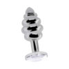 Rich Ribbed Diamond Plug 2.75 Inch