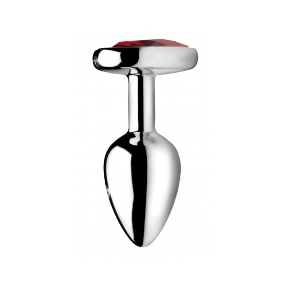 Booty Sparks Red Heart Gem - Small Anal Plug