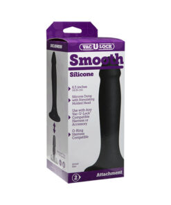 Vac-U-Lock Smooth Silicone Dong