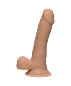 The Slim D Ultraskyn Dildo 6" - Beige