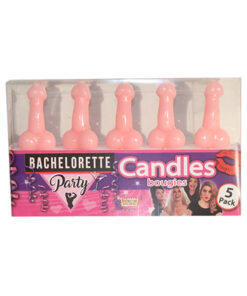 Bachelorette Party Penis Candles 5 Pack