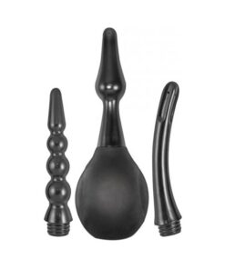 The Ultra Douche 3 Interchangeable Attachments Black