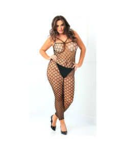 Rough Diamond Bodystocking Black Plus Size
