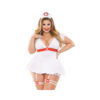 Curve Bedside Nurse Costume Set; Dress With Tie Back