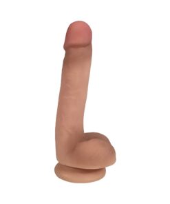 Easy Rider Bioskin Dual Density Dong 7in With Balls