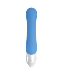 Tempest G Silicone Rechargeable G-Spot Vibrator Blue