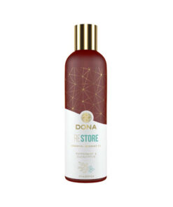 Dona Essential Massage Oil Restore Peppermint & Eucalyptus 4oz