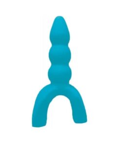 Tongue Star Thrill Seeker Tongue Vibe With Pleasure Ribs Blue