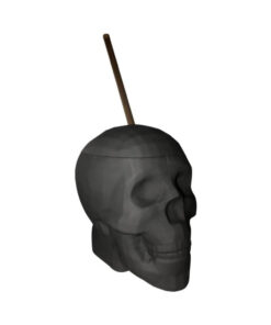 Black Matte Skull Cup 22 ounces Capacity