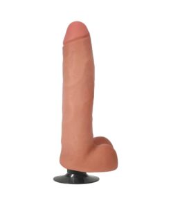 Jock Vibrating Dong With Balls And Suction Cup Waterproof 11in