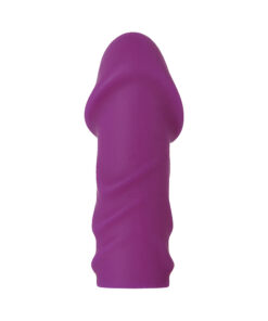 A&e Eve's Satin Slim Vibe Rechargeable Usb Cord Included Silicone Sleeve 10 Vibe Functions Waterproo