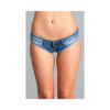Suns Out Buns Out Denim Booty Shorts Blue Medium