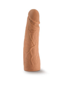 The Realm - Realistic 7in Lock On Dildo - Mocha