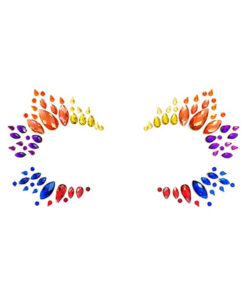 Neva Nude Crystal Pasty Pride Tribe Face