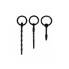 Ouch! Urethral Sounding Plug Set - Black