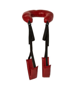 Sportsheets Saffron Thigh Sling Black Red Sex Position Strap