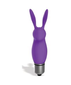 The 9's Silicone Bunny Bullet Purple