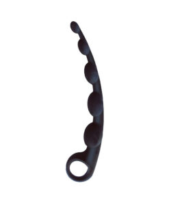 The 9's Ss-curves Curved Silicone Anal Beads