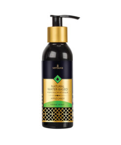 Sensuva Natural Water-based Personal Moisturizer - Apple Candy 4 Fl. Oz. Bottle