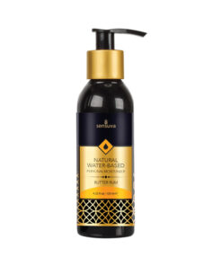 Sensuva Natural Water-based Personal Moisturizer - Butter Rum 4 Fl. Oz. Bottle