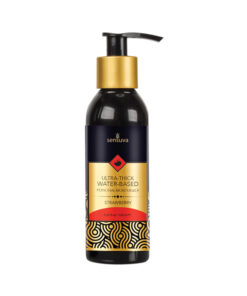 Sensuva Ultra Thick Water Based Moisturizer Strawberry 4.23oz