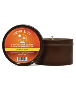 Earthly Body Hemp Seed 3-in-1 Candle 6oz - Tropical Bliss
