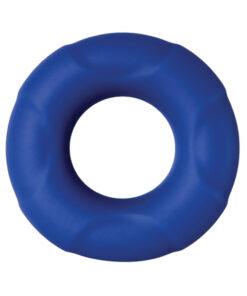 A&E Big Man Silicone Cock Ring Blue