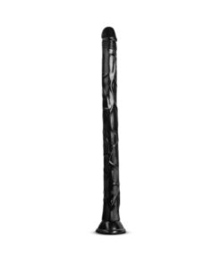 Jet - Black Mamba - 12.25 Inch Long Dildo - Black