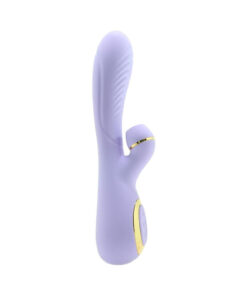 Vibes Of New York Ribbed Suction Massager