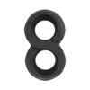 My Cockring Figure Eight Cock & Scrotum Ring Black