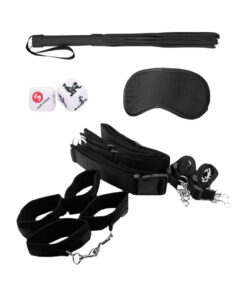 Ouch! - Bondage Belt Restraint System - Black
