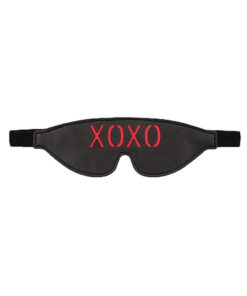 Ouch! Blindfold - XOXO - Black