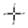 Ouch! Pain - Saddle Leather 4-way Hogtie Cross