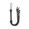 Ouch! Pain - Saddle Leather Braided Flogger