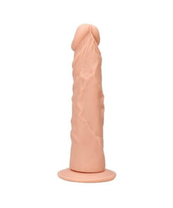 Realrock - 10 / 25 Cm Realistic Dildo - Flesh