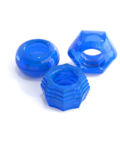 Classix Deluxe Cock Ring Set Blue