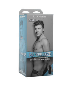 Man Squeeze Jj Knight Ultraskyn Stroker Ass Vanilla