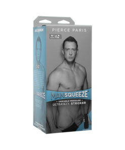 Man Squeeze Pierce Paris Ultraskyn Stroker Ass Vanilla