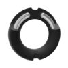 Kink By Doc Johnson Hybrid Silicone Covered Metal Cock Ring 45mm