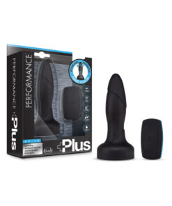 Performance Plus - Drive - Rimming Wireless Remote Control Rechargeable Butt Plug - Black
