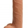 Easy Riders 7in Dual Density Silicone Dong With Balls