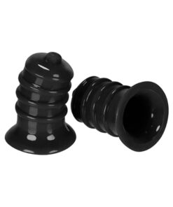 Hunkyjunk Elong Wide Base Nipsucker Black