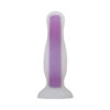 Evolved Luminous Silicone Plug Medium Purple